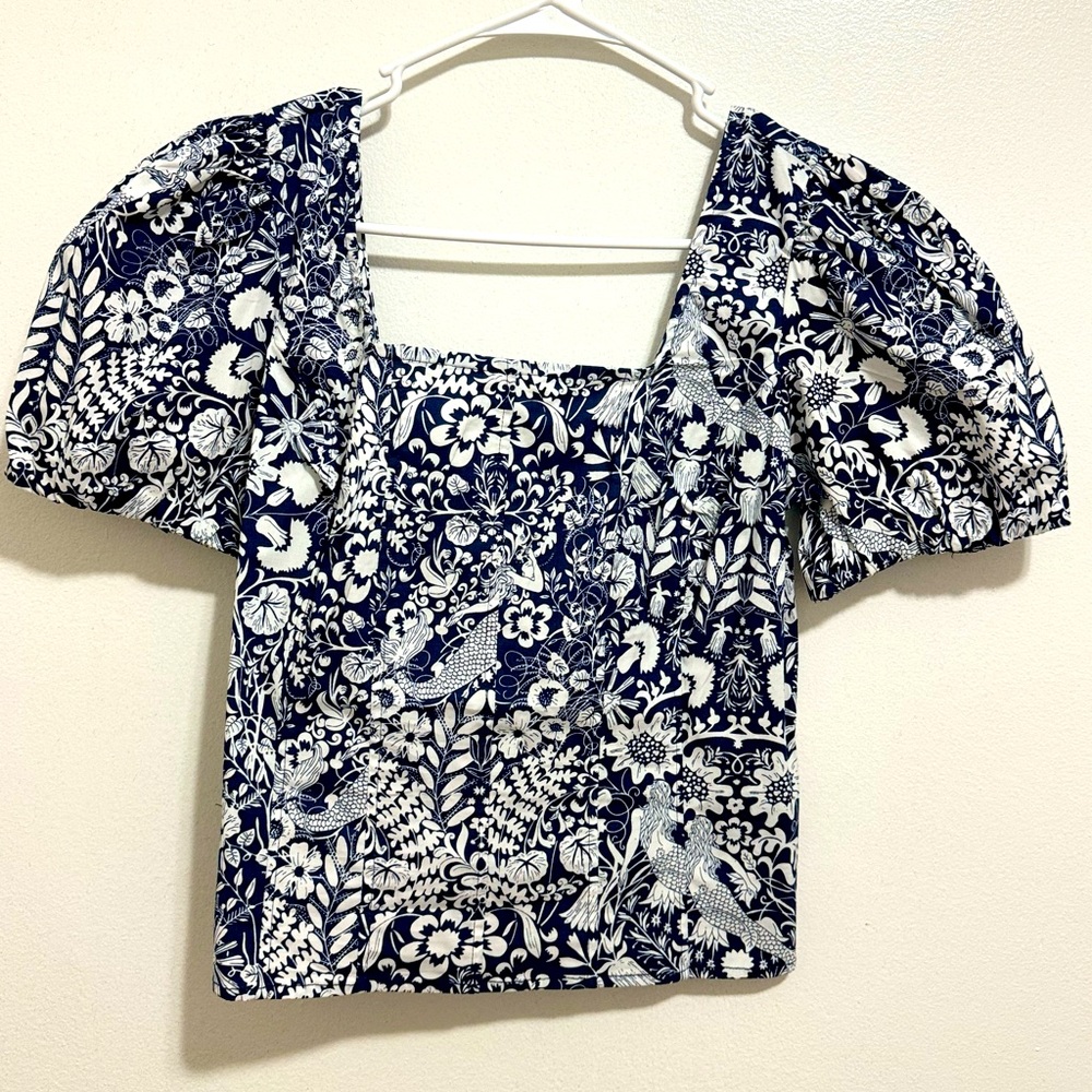 Chelsea and Theodore blouse